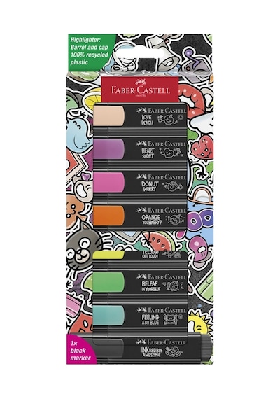 Faber-castell Faber Castell Graffiti Neon Highlighter 8 Renk 5030254692000 Çok Renkli