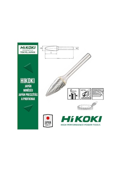 Hitachi 6mm Kalıpçı Freze G-9.6x19\64 780768