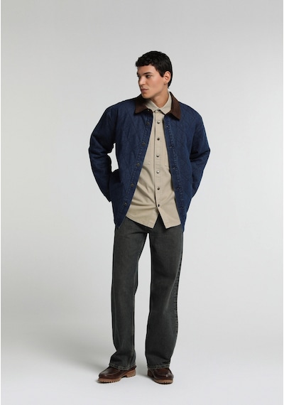 Colin's Colins Oversize Fit Düğmeli Astarlı Erkek Dark İndigo Denim Ceket Cl1082649 Q1.v1 Dn44496 Colin's Colins Oversize Fit Düğmeli Astarlı Erkek Dark İndigo Denim Ceket Cl1082649 Q1.v1 Dn44496