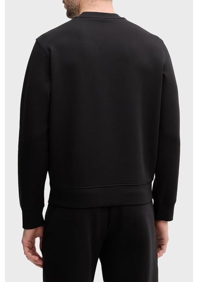 Emporio Armani Pamuklu Regular Fit Bisiklet Yaka Sweat Erkek Sweat Em004541 Af10013 Mc540 Siyah