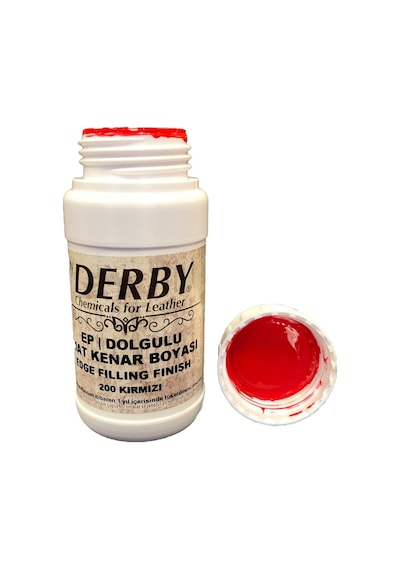 Derby Dolgulu Mat Deri Kenar Boyası 100 Ml
