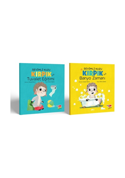 Sevimli Kuzu Kırpık 2 li Seri (Banyo Zamanı-Tuvalet Eğitimi)