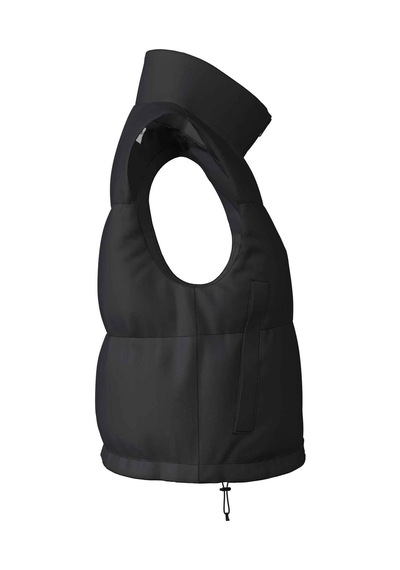 Calvin Klein Yüksek-parlak Kadın Siyah Şişme Yelek-11112 Siyah