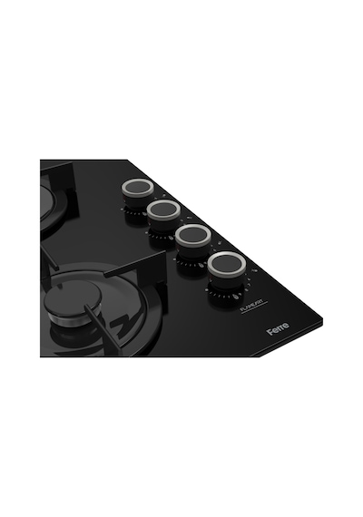 Ferre New Fryart - Steamart CS Serisi Ultra Sessiz Siyah  QEP64CS-CS205FA-D080-SA Ankastre Set
