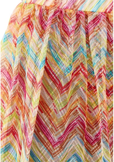 Missoni Chevron Desenli Şort Çok Renkli