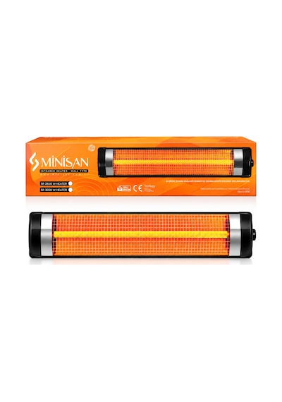 Ufo Tipi Elektrikli Isıtıcı Infared Soba 3000w