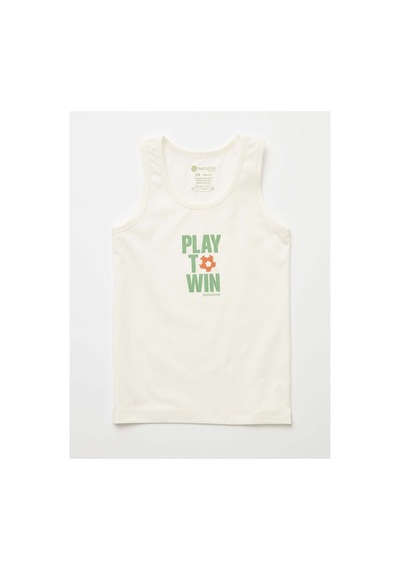 Natuline Erkek Çocuk Organik Pamuklu Likralı Atlet 2'li Play To Wın Likralı 3003-2 Karışık Natuline Erkek Çocuk Organik Pamuklu Likralı Atlet 2'li Play To Wın Likralı 3003-2 Karışık