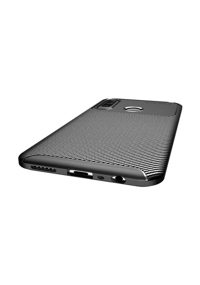 Huawei Y6p Kılıf Zore Negro Silikon Kapak Lacivert
