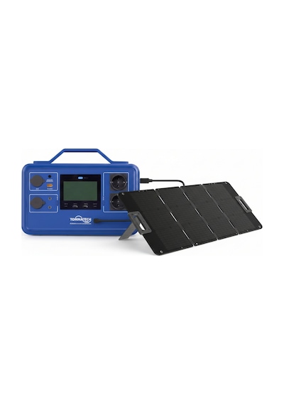 Tommatech 1200w Taşınabilir Güç Kaynağı + 100w Katlanır Güneş Paneli
