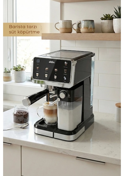 Sinbo SCM-9033 1350 W Espresso Kahve Makinesi