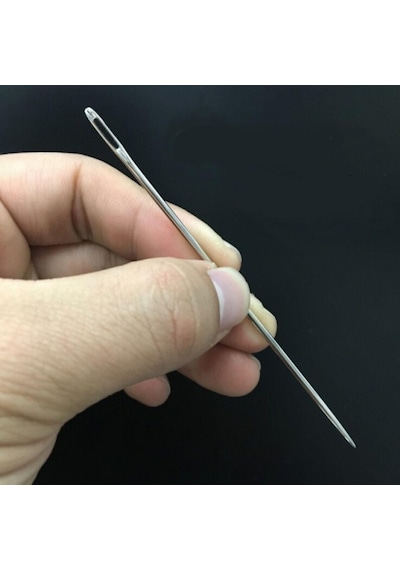 Saraç El Dikiş İğnesi 1,0 MM x 8 CM -2 Adet