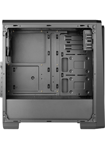 Green Pars Evo Skd 1x120mm 1x3.2 2x2.0 Usb Bilgisayar Kasası 350w 80+ Standart Sertifikalı Ups + Klavye + Mouse