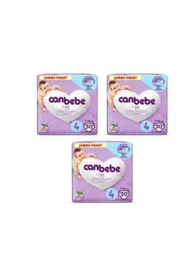 Canbebe Comfort Dry No:4 30 Adet Kılo 7-18 3 Adet 3'lü