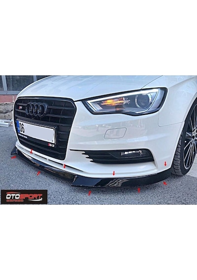 Audi A3 Ön Tampon Eki Karlık Fiberglass Boyasız