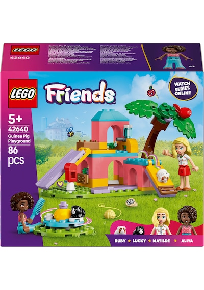 LEGO® Friends Ginepig Oyun Parkı 42640 - 5 Yaş ve Üzeri Çocuklar için Yaratıcı Oyuncak Yapım Seti (86 Parça)