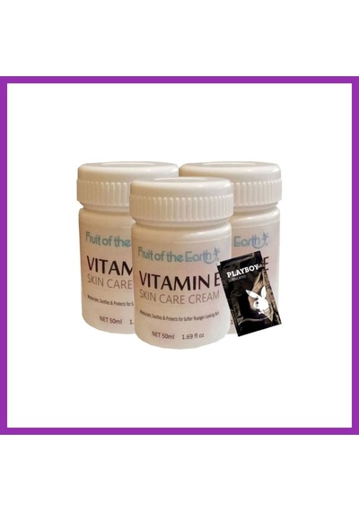 Bezos Fruit Of The Earth Skin Care 3x Adet Cream 50 Ml Antıagıng Krem + 1 Adet Jel Hediye Bty