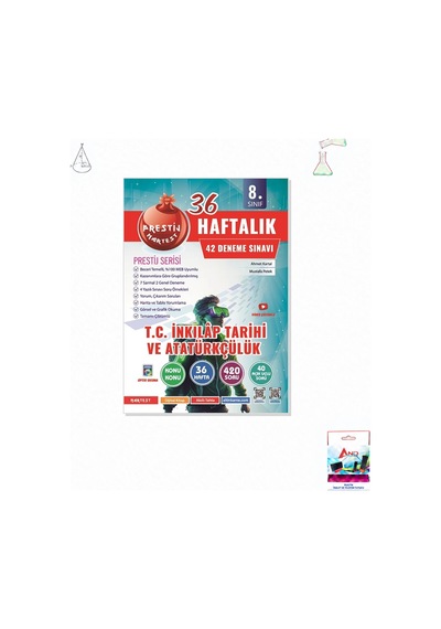 Nartest 2026-2027 8. Sınıf Lgs T.c. İnkılap Tarihi Haftalık Denemeler Lgs Hazırlık