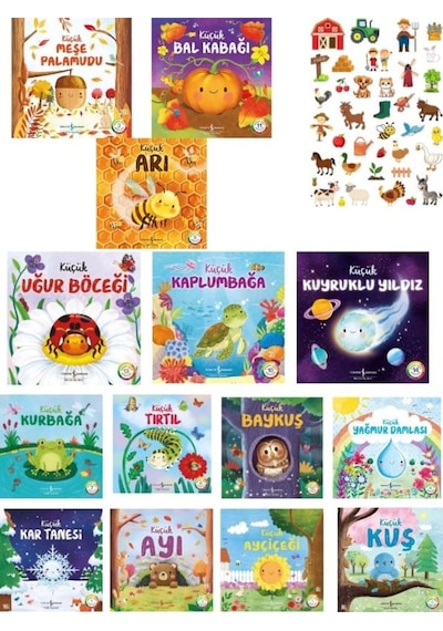En 14 Kitap İş Kültür Sticker Hediyeli- Doğanın Eşsiz Hikayeleri, Meşe Palamudu Serisi