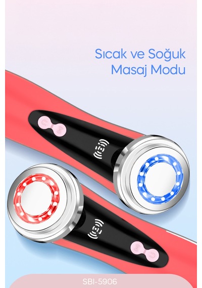 Sbı-5906 Rf Lifting Etkili Cilt Sıkılaştırıcı Kırmızı
