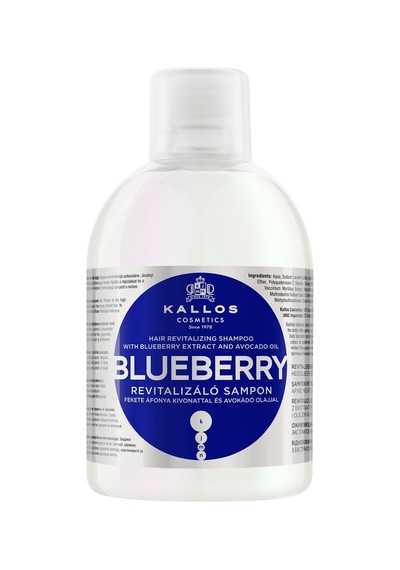 Kallos Cosmetics Blueberry Canlandırıcı Şampuan 1 L