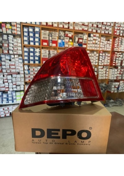 Civic Sedan Depo Stop Lambası Dış Sol Kırmızı-Beyaz 33551-S5H-T01