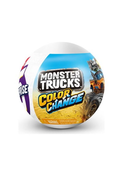 Mini Brands Monster Trucks Color Change S3 Sürpriz Paket Çok Renkli