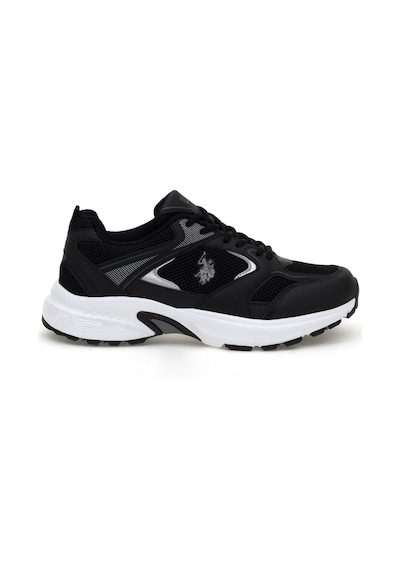 U.S. Polo Assn. Erkek Siyah Spor Ayakkabı 50304817-VR046 U.S. Polo Assn. Erkek Siyah Spor Ayakkabı 50304817-VR046