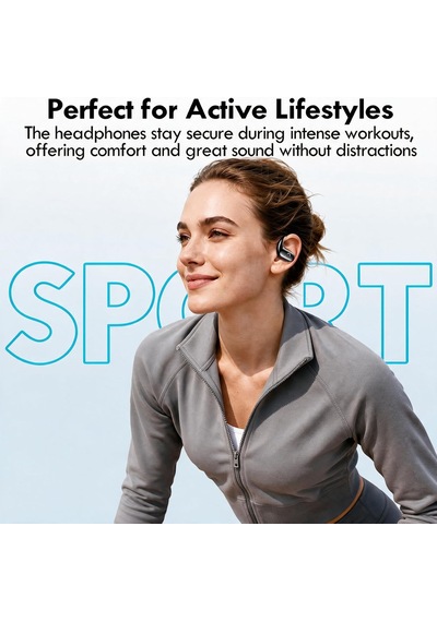 Kablosuz Kulaklıklar Bluetooth Kulaklıklar Spor, Derin Bas Sesli Kulak İçi Kulaklıklar, 60 Saat Çalma Süresi Kula