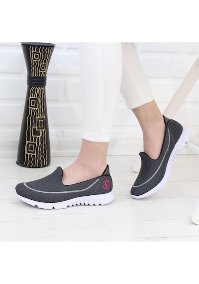 Nesil Shoes Dvm 801 Gri Faylon Taban Kadın Yürüyüş Ayakkabısı-gri Gri