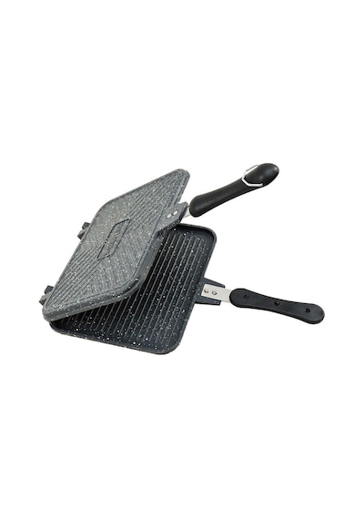 Meşeler Granit Döküm Ocak Üstü El Tost Makinesi ve Çok Amaçlı Tav Gri