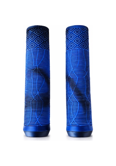 165 Mm Bisiklet Silikon Ergonomik Yumuşak Elcik Bmx, Scooter, Dağ Bisikleti Uyumlu Elcik Mavi