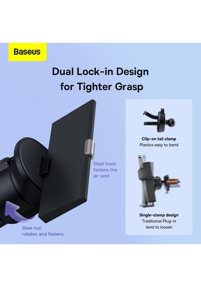 Car Mount Metal Age Iı Gravity On The Vertical And Horizontal Ventilation Grillet Black Sujs000001 Diğer