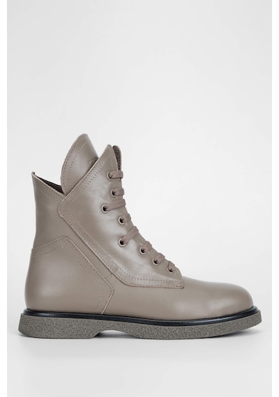 Tamer Tanca Kadın Hakiki Deri Taş Casual Bot 775 5028 Bn Bot Sk23/24 Tas Dr Taş