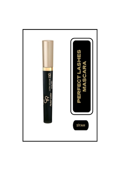 Golden Rose Perfect Lashes Ultra Volume X4 Maskara Siyah