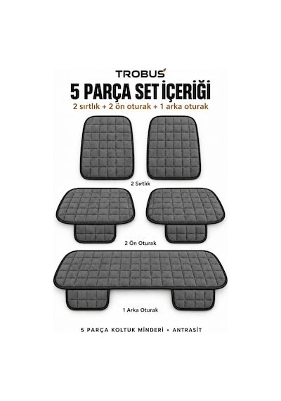 Nissan Micra 2003+ Baby Face Kare Desen 5'li Minder