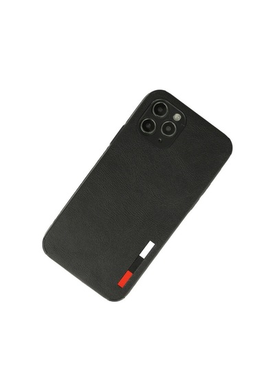 Apple Uyumlu   iPhone 11 Pro Kılıf Loop Deri Silikon - Siyah