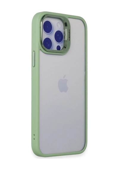 Joko Apple İphone 14 Pro Kılıf Roblox Lens Standlı Kapak - Yeşil 0.2M-Çok Renkli