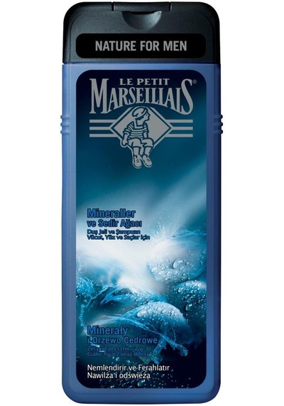 Le Petit Marseillais Men Mineraller ve Sedir Ağacı Duş Jeli 400 ml x  2