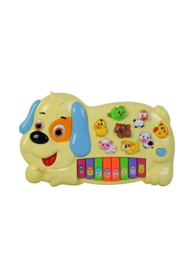 Işıklı Müzikli Köpek Görünümlü Piyano
