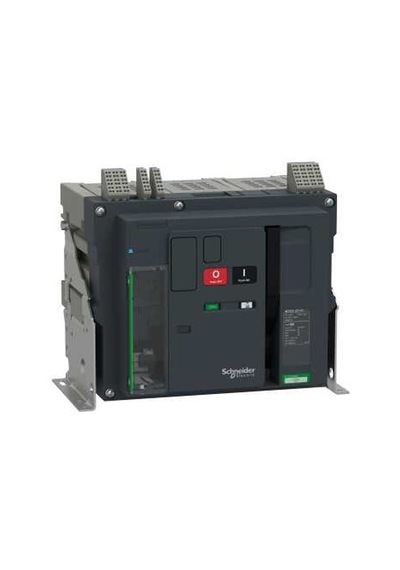 Mtz225 H12e3pmfhh - Devre Kesici, Masterpact Mtz2 25h1 Sabit, 3p, 2500a, 66ka440vac, Micrologic 2.0e Aktif, Manuel