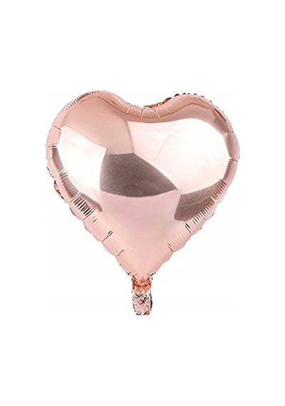 Rose Kalp Folyo Balon 60 Cm Renkli