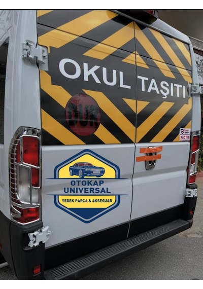 Fiat Ducato 2014-2025 Uyumlu Abs Krom Stop Çerçevesi Takım
