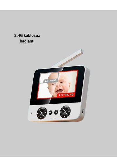 Kablosuz Bebek Monitörü 720p Görüntü Ve Glblseme - 29 Geniş Ekran