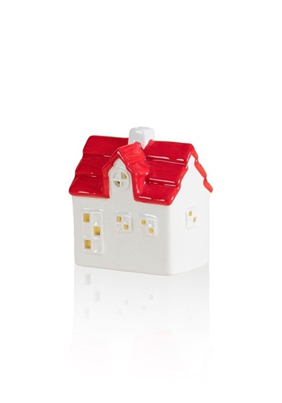 Dekoratif Led Işıklı Yılbaşı Evi 10x7x12 Cm Yılbaşı