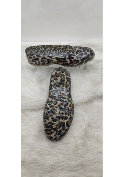 Kadın Leopar Lastik Ayakkabı - Leopar - 40 - St02529-12770