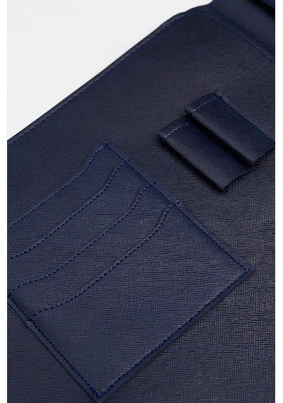 Necati Çanta Apple Uyumlu MacBook Air Pro 13-14 Inç Organizer Evrak & Laptop & Tablet Çantası - Lacivert Lacivert