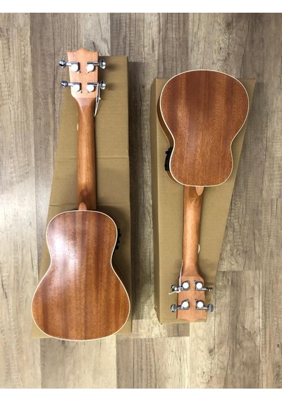 Puka Pk-21Eq Soprano Maun Ağacı Elektro Ukulele-Kılıflı