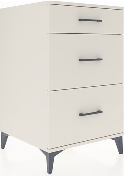 Kronos Komodin 3 Çekmeceli 60x59x96 Aytaşı-aytaşı Aytaşı