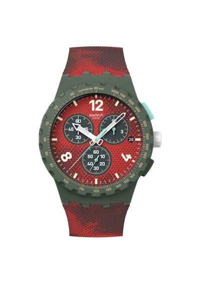 Susg410 Swatch Crimson Foliage Erkek Kol Saati Çok Renkli