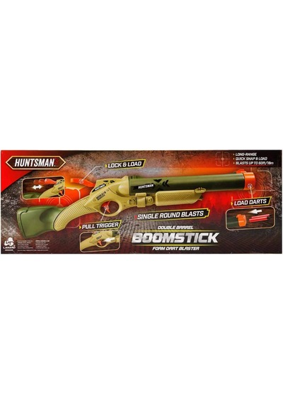 Huntsman Alpha Boomstick 8 Mermili Sünger Dart Atan Tüfek 50 Cm